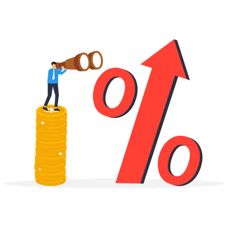 Hausse de l’inflation sur la richesse  Illustration