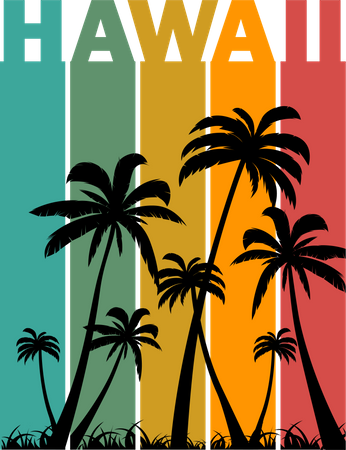 Hawaii  Illustration