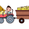 illustration harvesting