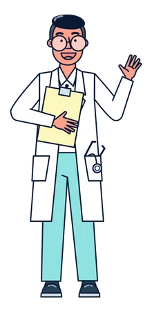 Head doctor  Illustration