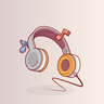 headphone illustration