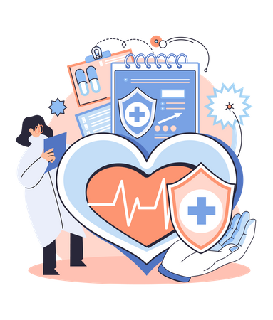 Health care program  イラスト