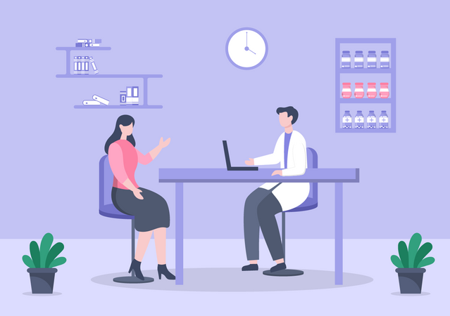 Health checkup  Illustration