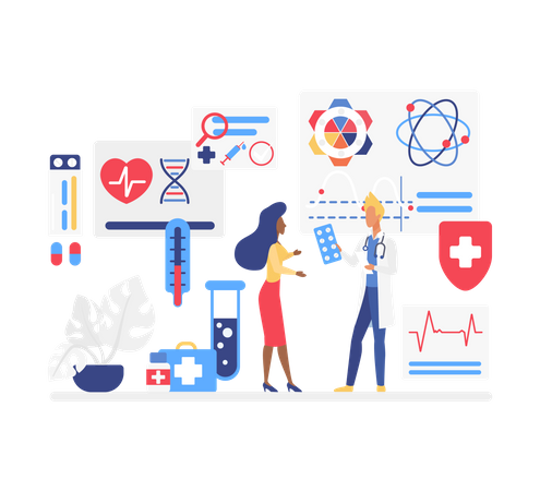 Health checkup  Illustration