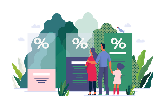 Health checkup plans  Illustration