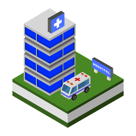 Health Clinic  Illustration