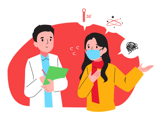 Health Consultation  Illustration