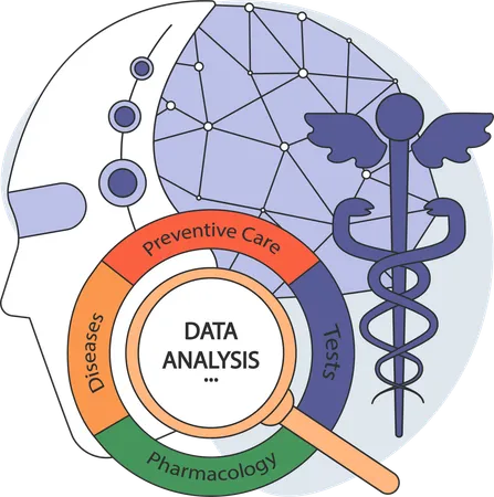 Health Data analysis  Illustration