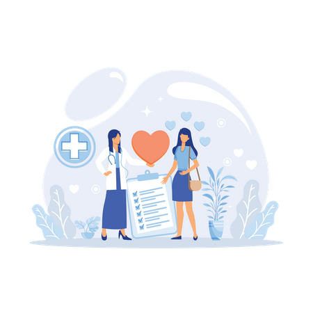 Health insurance Illustration