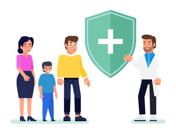 Health insurance  Illustration