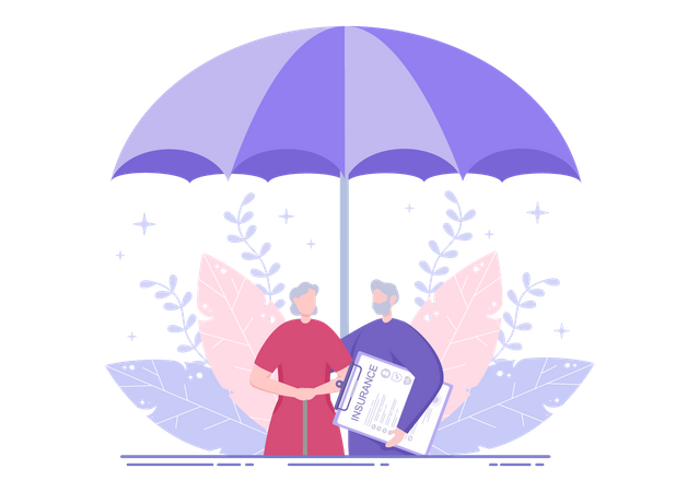 Health Insurance  Illustration