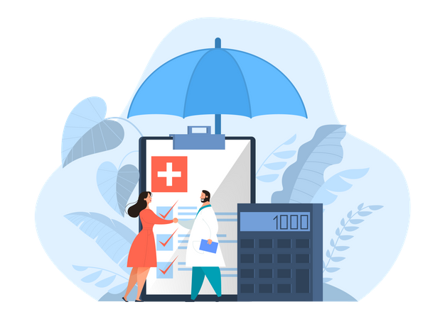 Health insurance  Illustration