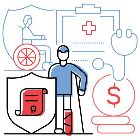 Health insurance  Illustration