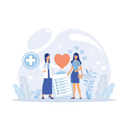 Health insurance  Illustration