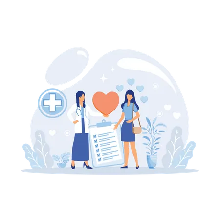 Health insurance  Illustration