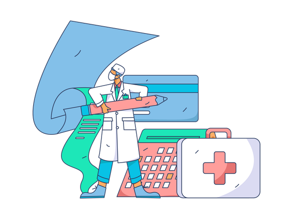 Health insurance  Illustration