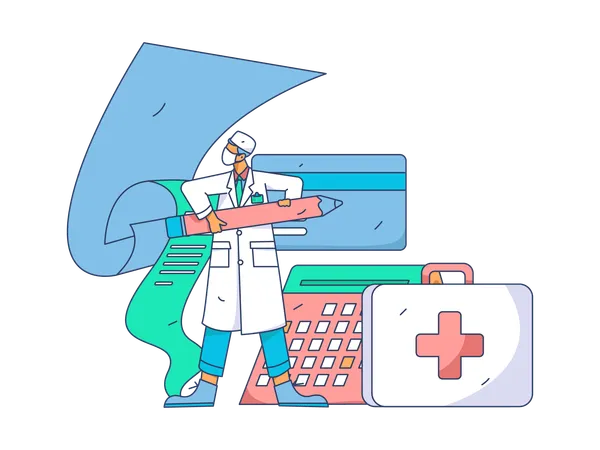 Health insurance  Illustration