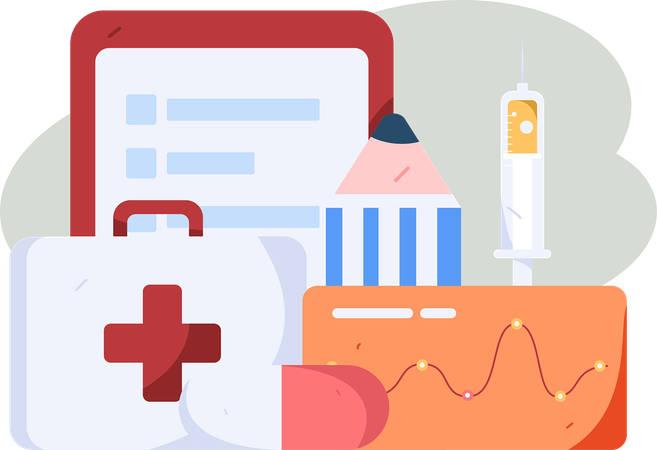 Health insurance  Illustration