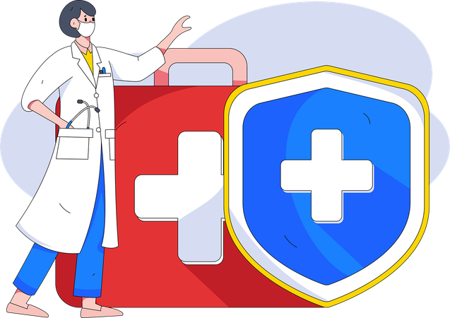 Health insurance  Illustration