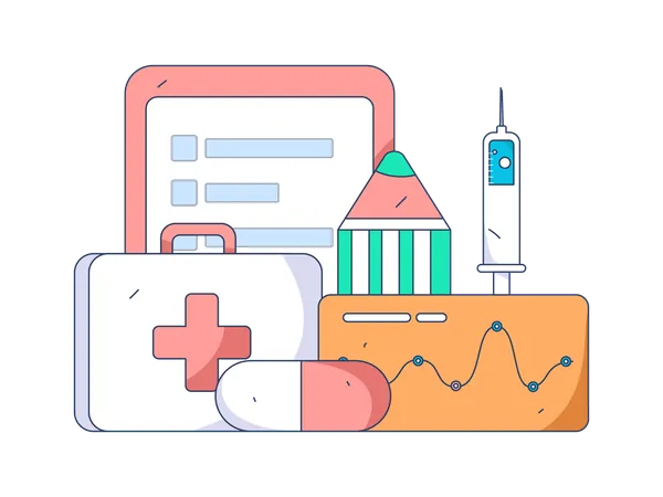 Health insurance  Illustration