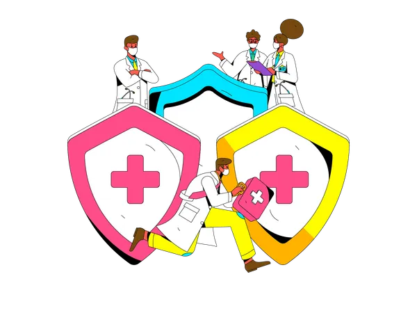 Health insurance  Illustration