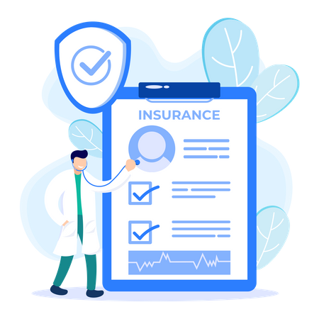 Health Insurance  Illustration