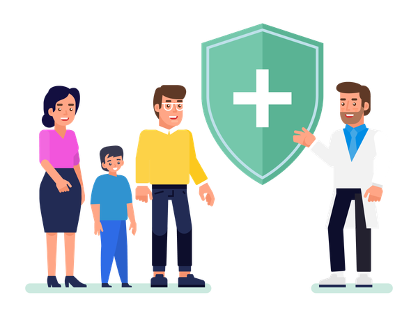 Health insurance  Illustration