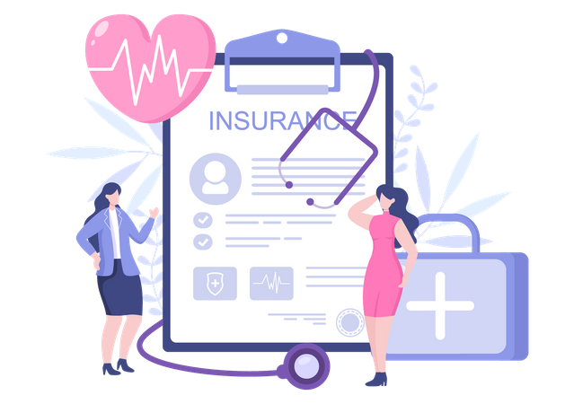 Health Insurance policy  Illustration