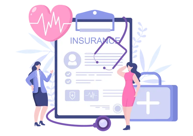 Health Insurance policy  Illustration