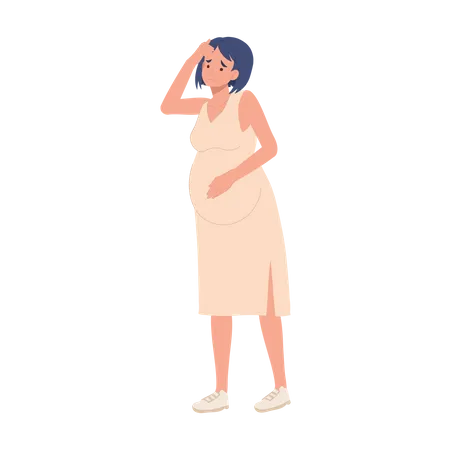 Health Issues During Pregnancy  Illustration