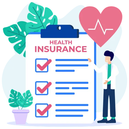Health Protection Cover  Illustration