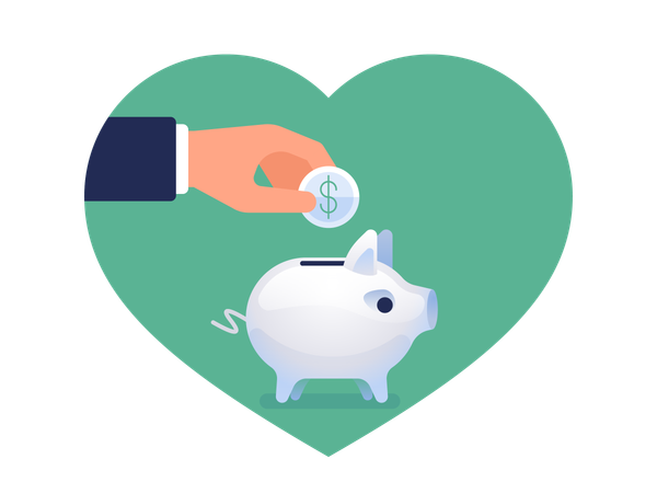 Healthcare and medical donation  Illustration
