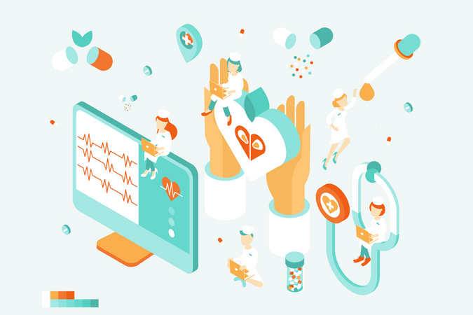 Healthcare  Illustration