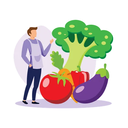 Healthy diet  Illustration