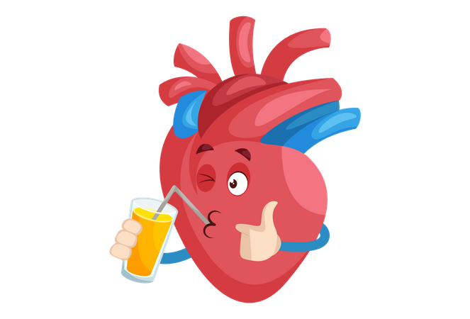 Healthy heart  Illustration