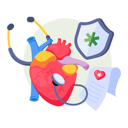 Healthy Heart  Illustration