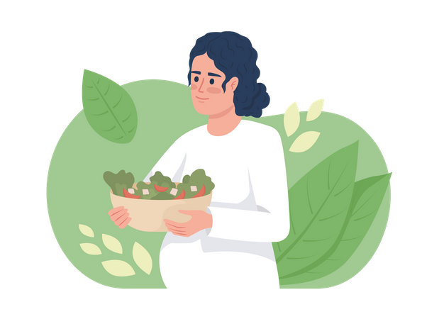 Healthy nutritious diet during pregnancy  イラスト