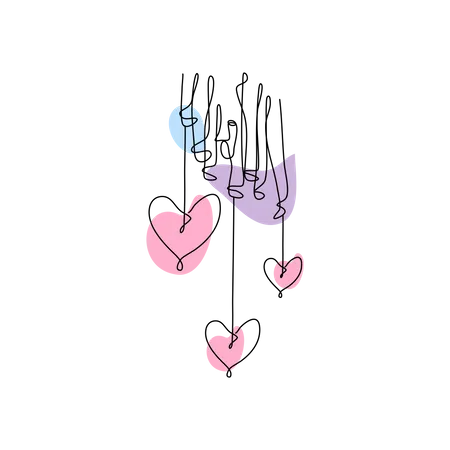 Heart Love Illustration