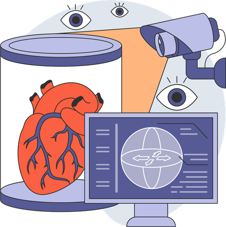 Heart preservation  Illustration
