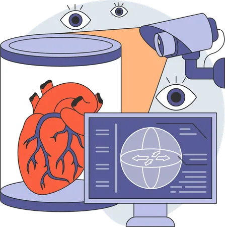 Heart preservation  Illustration