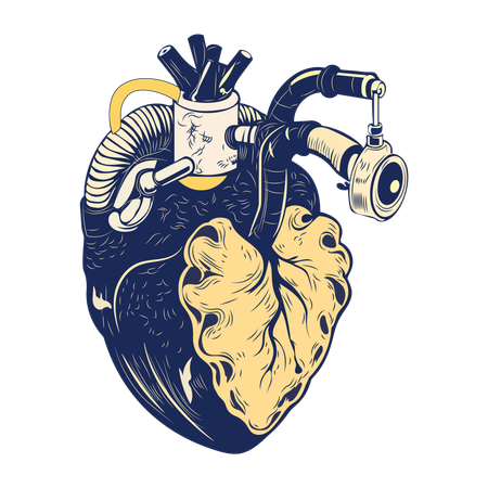 Heart Pump  Illustration