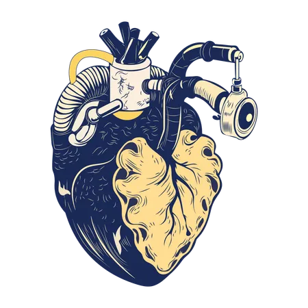 Heart Pump  Illustration