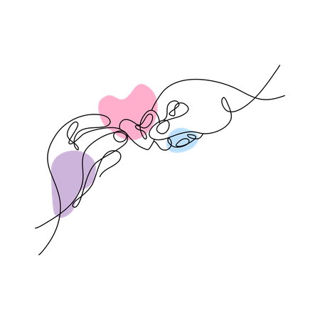 Heart Shaped  Illustration