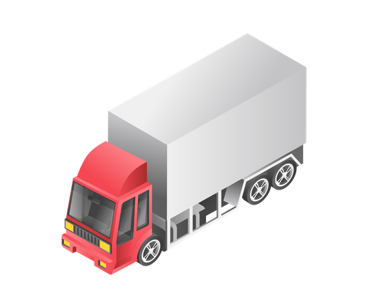 Heavy truck  Illustration