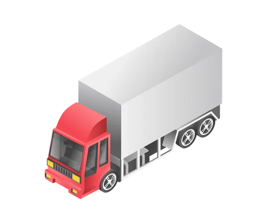 Heavy truck  Illustration