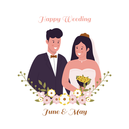 Heiraten  Illustration