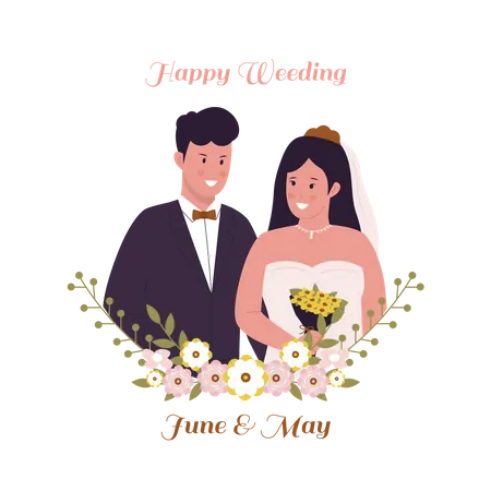 Heiraten  Illustration