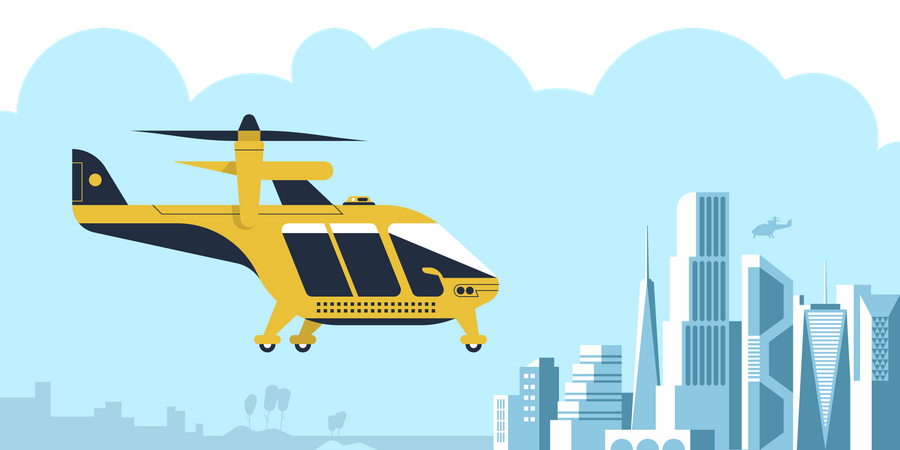 Helicopter  Illustration