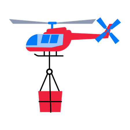 Helicopter  Illustration