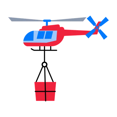 Helicopter  Illustration